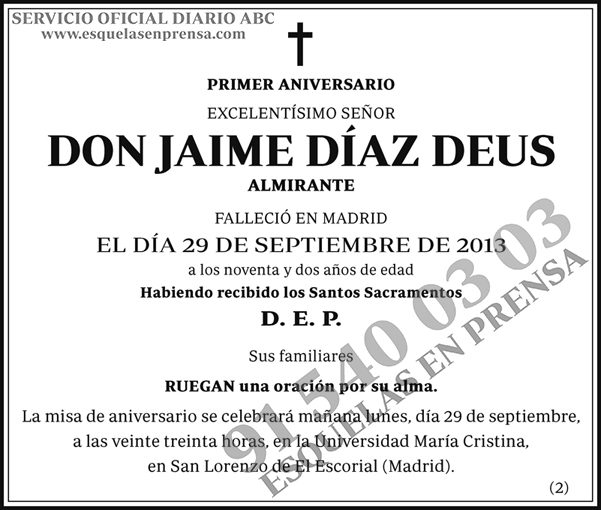 Jaime Díaz Deus